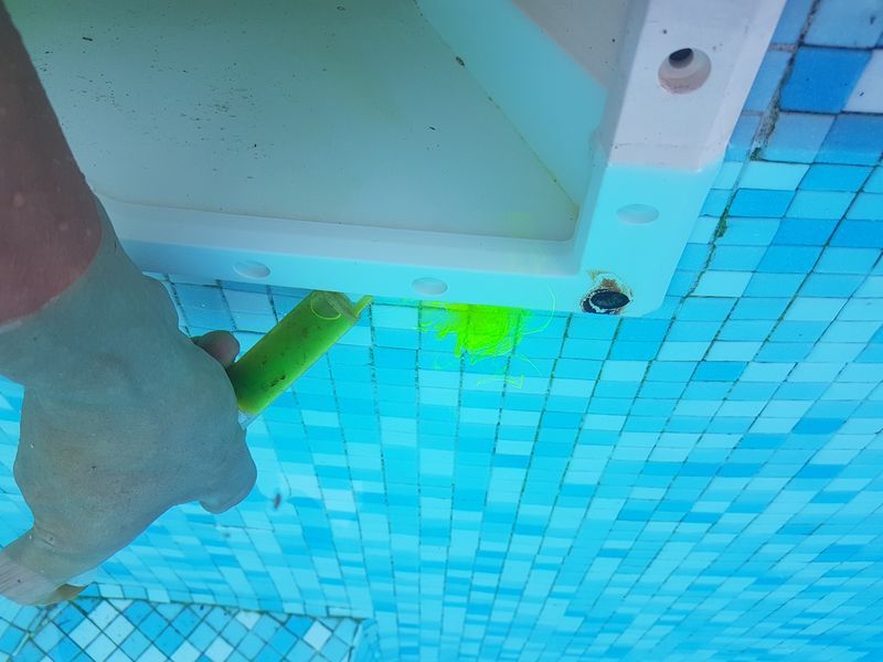 Recherche de fuite sur piscine